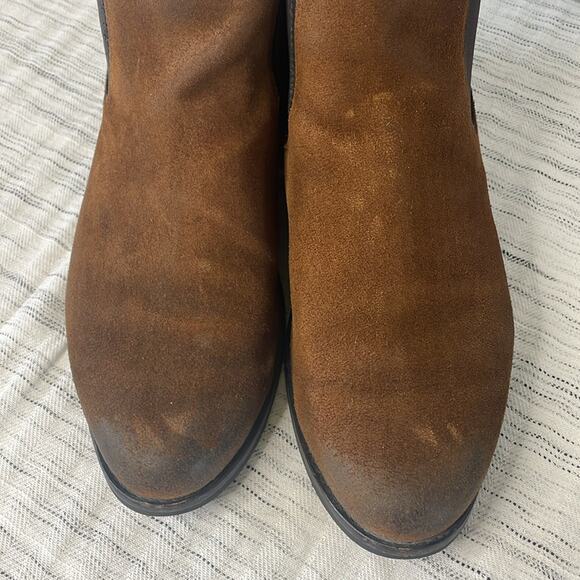 Thursday Boot Company Duchess Chelsea Boots Pull On Brown Leather Women's 9.5 - Picture 5 of 12
